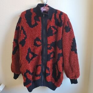 Rich-looking Chennile Women's Knit Jacket
